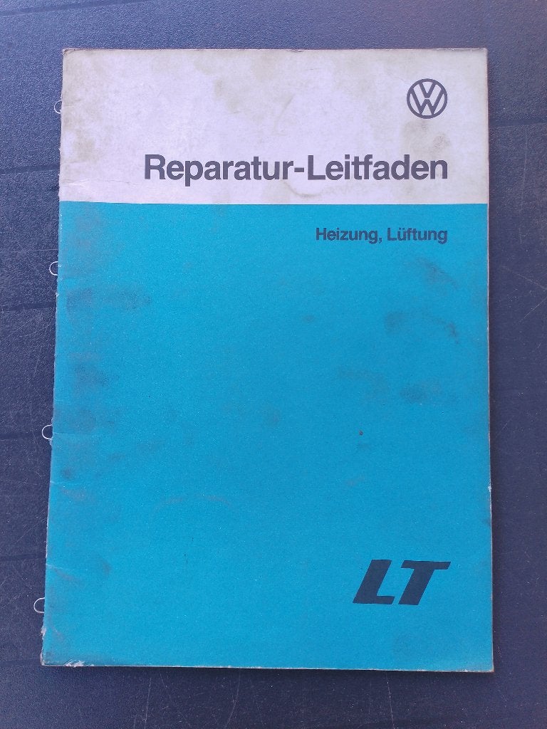 Vw LT type 1 Dealer werkplaatsboek extra verwarming / kachel, Boeken, Ophalen of Verzenden, Gelezen, Volkswagen