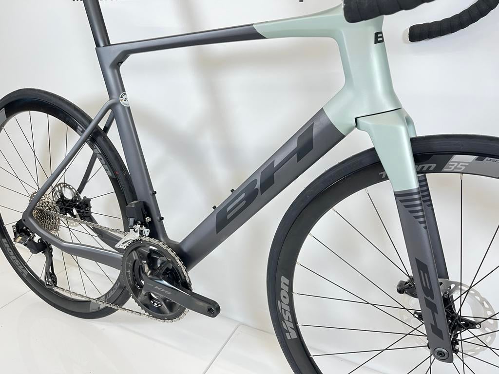 Knalprijs! BH RS1 4.0  carbon Shimano 105 Di2 2x12  Vision, 28 inch, Carbon, Nieuw, 57 tot 61 cm