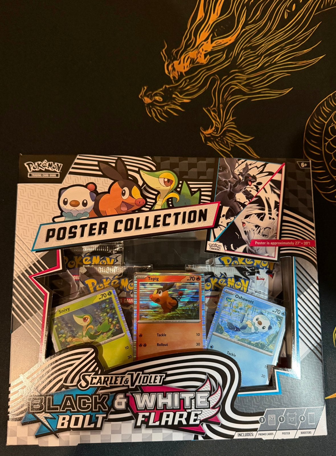 Pokémon Black & White Flare Poster Collection box, Ophalen of Verzenden, Nieuw, Overige typen, Foil