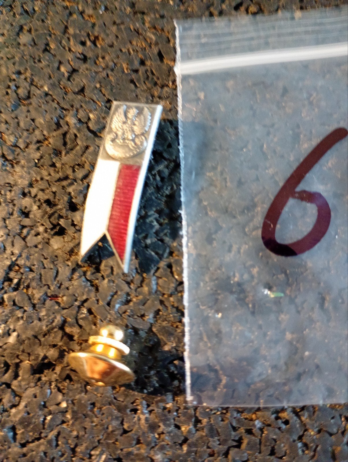 Pin Airborne met Poolse adelaar, Ophalen of Verzenden