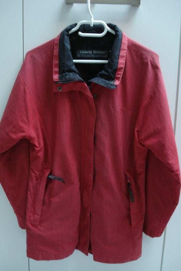 Zgan Human Nature rode dames voorjaar zomerjas jack mt 36/38, Kleding | Dames, Jassen | Zomer, Maat 38/40 (M), Ophalen of Verzenden