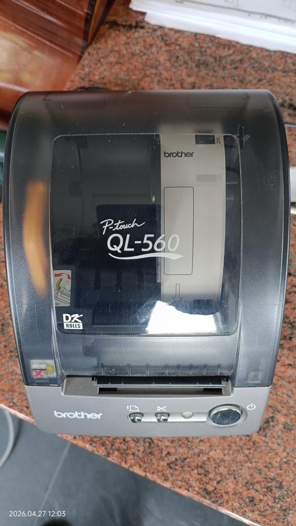 Brother PTouch QL-560 Labelprinter, Ophalen of Verzenden, Gebruikt, Etiket, Brother