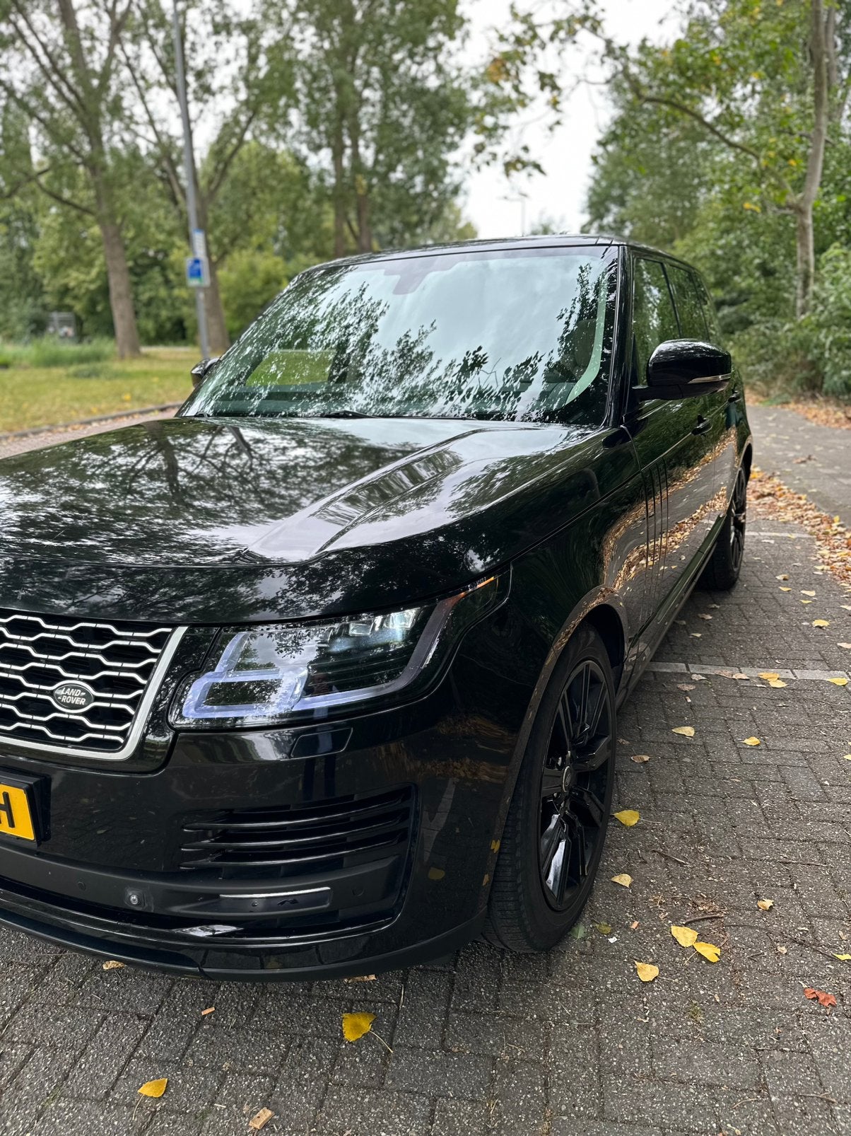 Range Rover 4.4 Compleet face lift Motor Defect, Auto diversen, Schadeauto's, Ophalen, Wit, Diesel, Overige carrosserieën