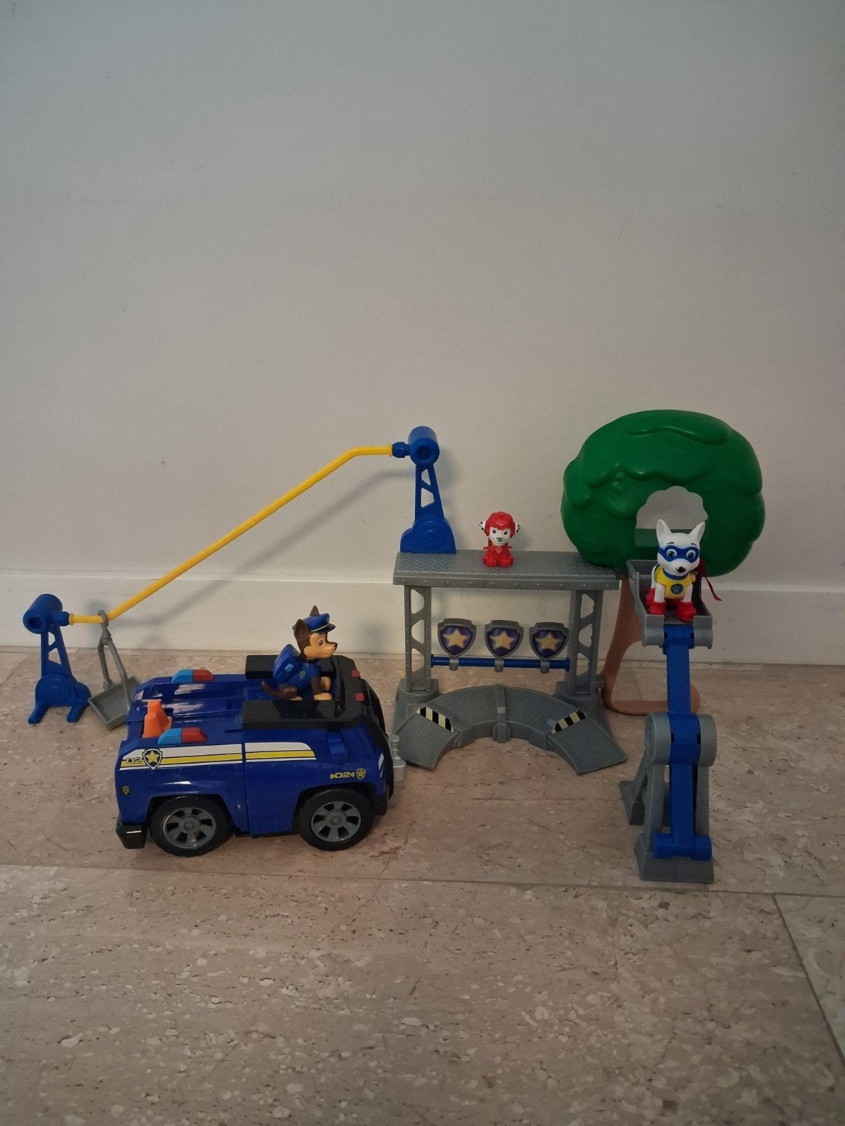 Paw Patrol Speelset met Voertuig en Figuren, Ophalen of Verzenden, Gebruikt, Jongen of Meisje