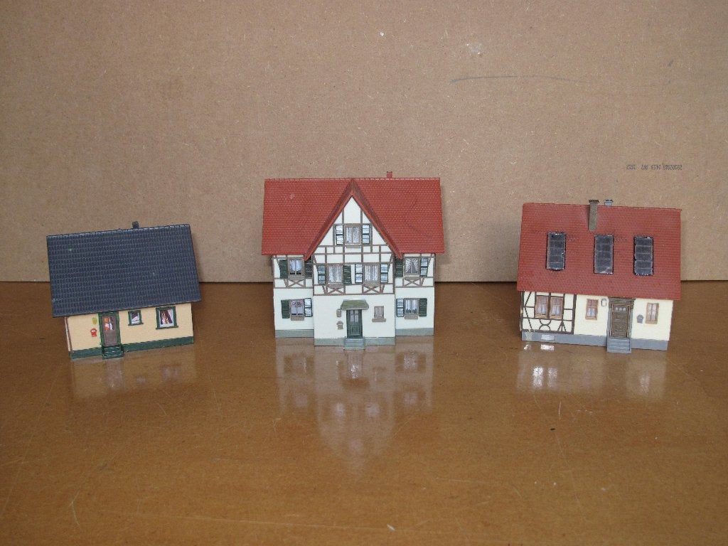 Faller huisjes, Overige merken, Gebruikt, Gelijkstroom of Wisselstroom, Brug, Tunnel of Gebouw