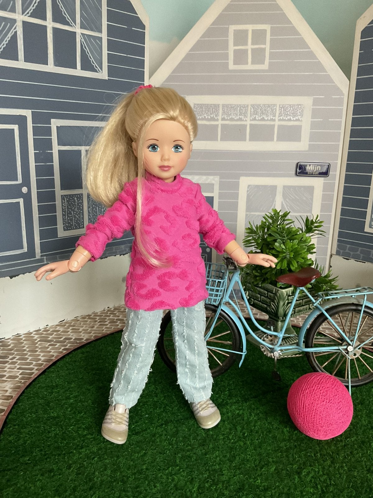 Jolina Ballerina: kleding, trui en een tendy spijkerbroek., Kinderen en Baby's, Ophalen of Verzenden, Nieuw, Overige typen