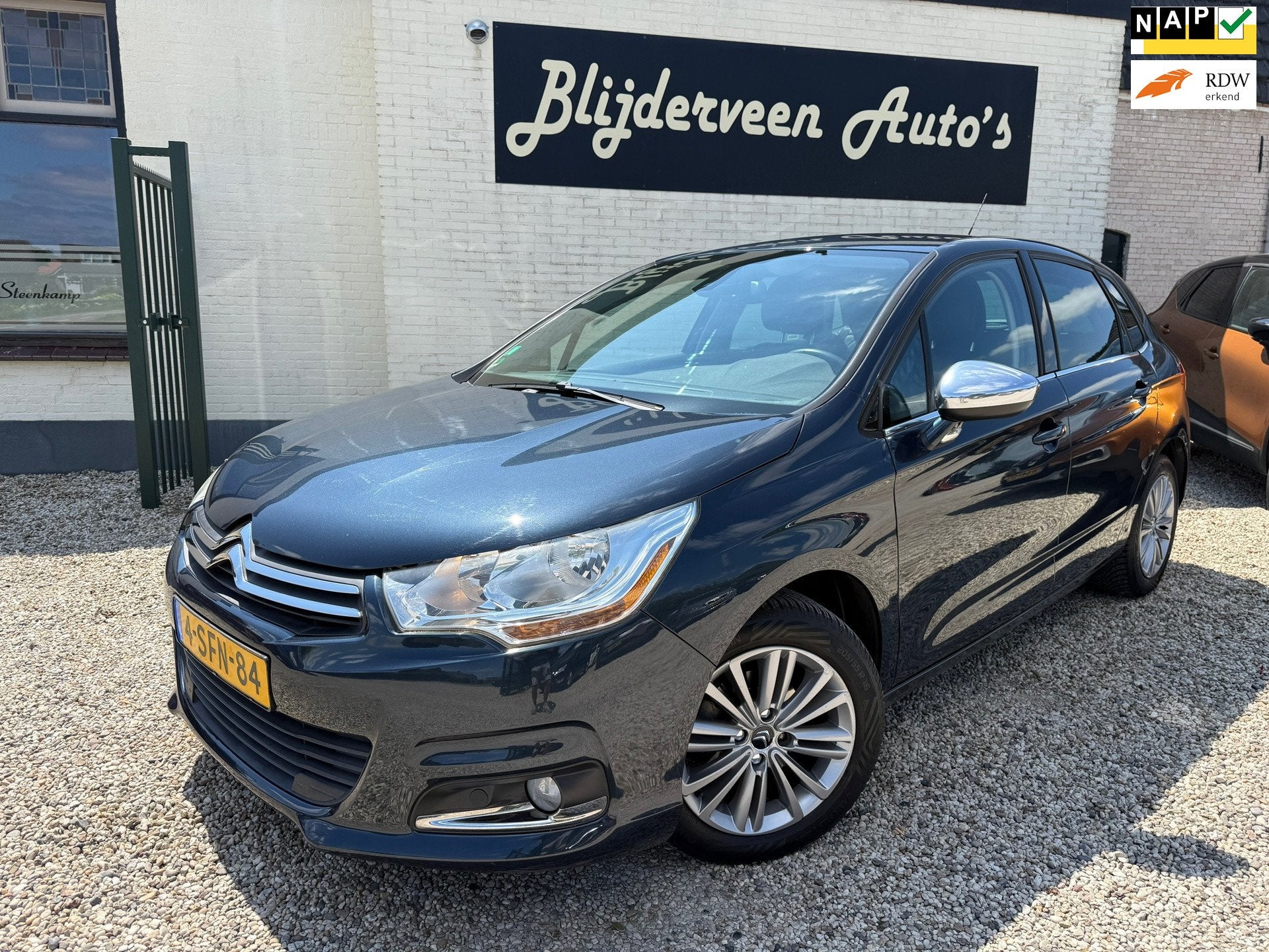 Citroen C4 1.4 VTi Collection Clima | Navi | Leer | PDC | LM, Euro 5, Gebruikt, Handgeschakeld, 1397 cc