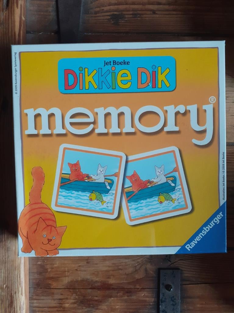 Dikkie Dik Memory spel - Ravensburger, Hobby en Vrije tijd, Een of twee spelers, Ophalen of Verzenden, Nieuw, Ravensburger