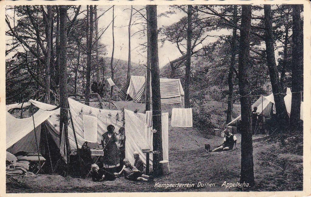 07087 Appelscha - Kampeerterrein Duinen - gel. 1939, Verzenden, 1920 tot 1940, Gelopen, Friesland