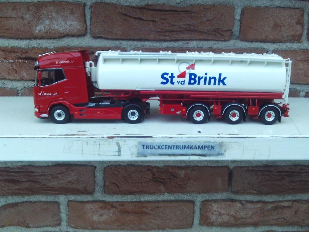 WSI  Daf  XG+  met  Bulk  Trailer  van  St.  van  de  Brink., Hobby en Vrije tijd, Modelauto's | 1:50, Ophalen of Verzenden, Nieuw