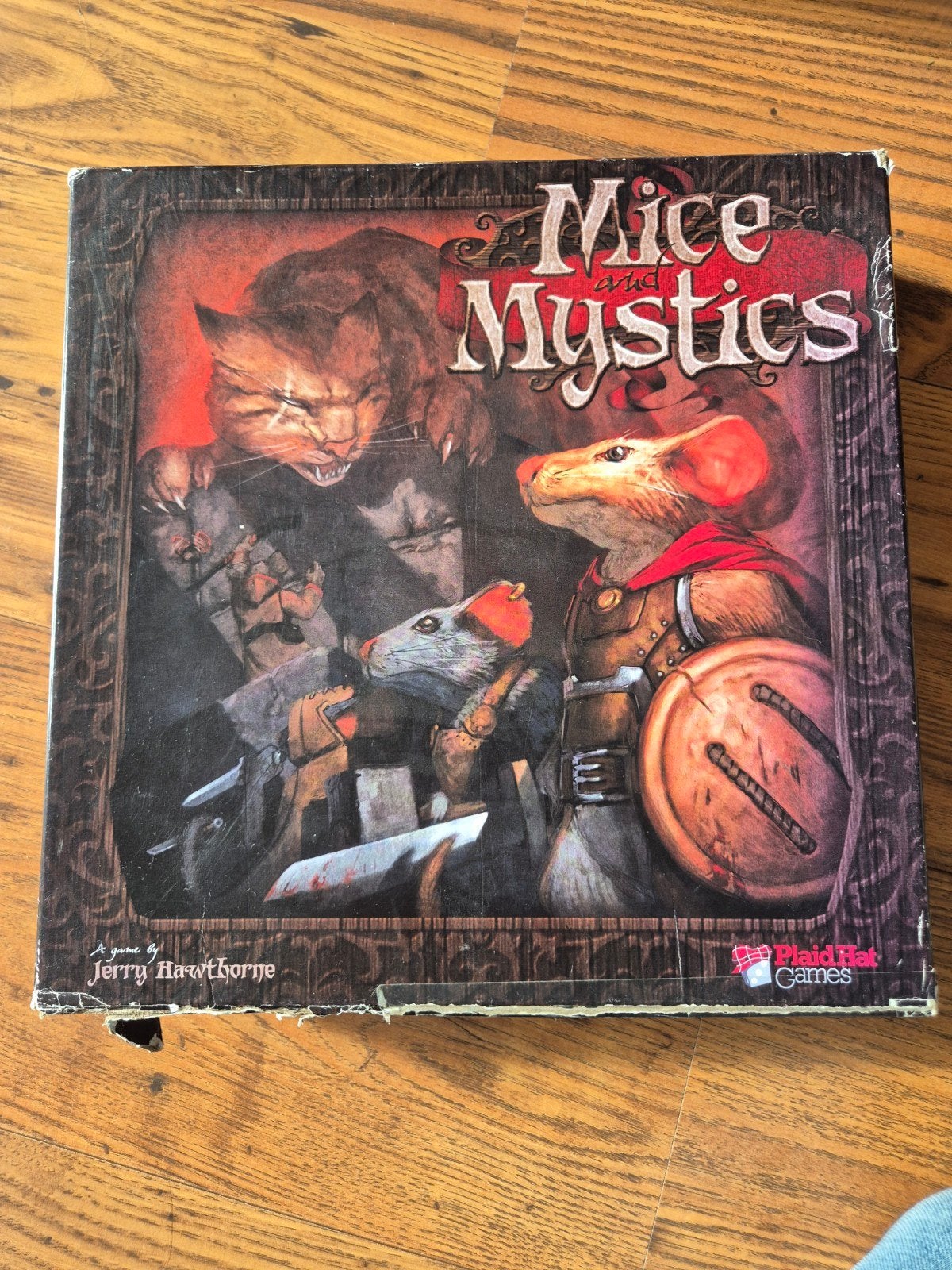 Mice and Mystics Bordspel, Een of twee spelers, Ophalen of Verzenden, Gebruikt, Plaid Hat Games