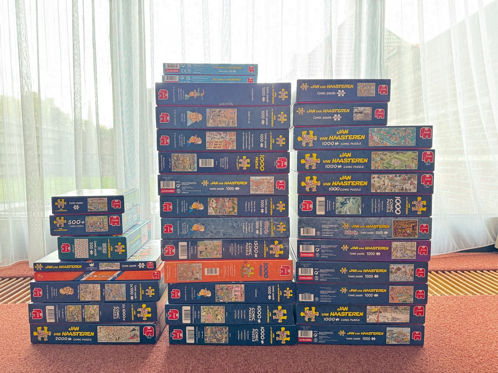 Jan van Haasteren puzzels, Ophalen of Verzenden, 500 t/m 1500 stukjes, Gebruikt