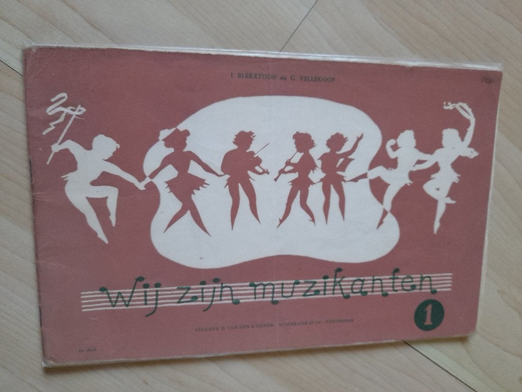 WIJ ZIJN MUZIKANTEN deel 1   J Blekxtoon en G Vellekoop, Ophalen of Verzenden, Gelezen, Overige onderwerpen