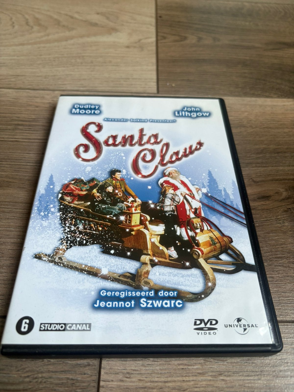 Santa Claus nederlandse uitgave met Dudley Moore, Alle leeftijden, Ophalen of Verzenden, Zo goed als nieuw