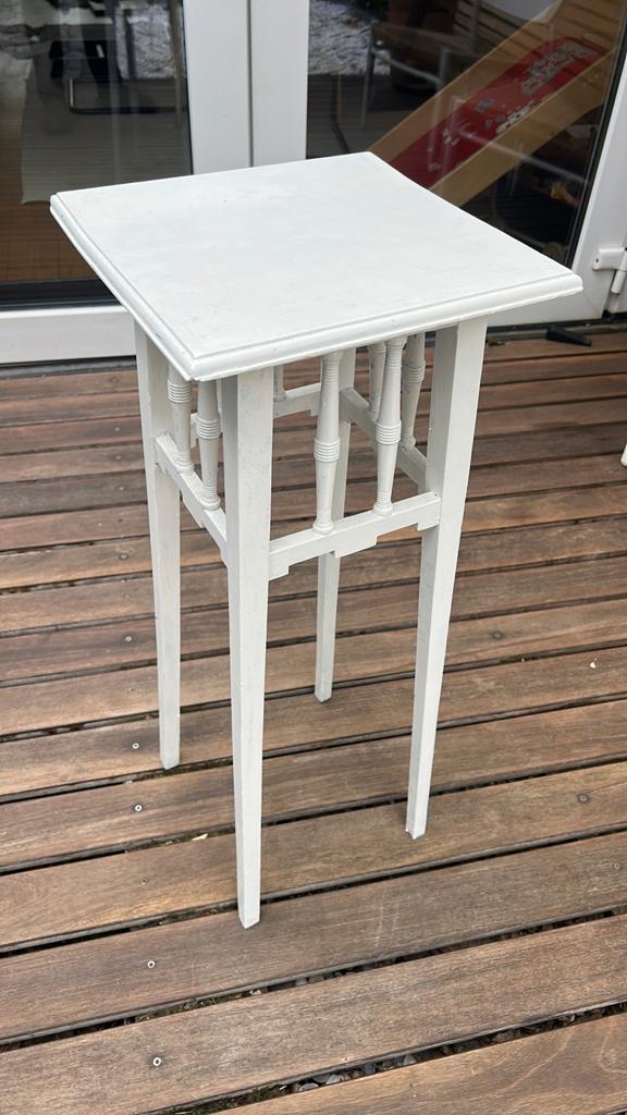 Bijzettafel retro 78cm hoog, Gebruikt, Ophalen of Verzenden, 75 cm of meer, 60 cm of meer