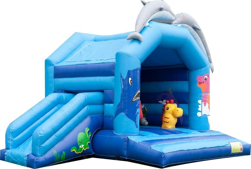 springkussen tent huren, Ophalen of Verzenden, Zo goed als nieuw, Overige