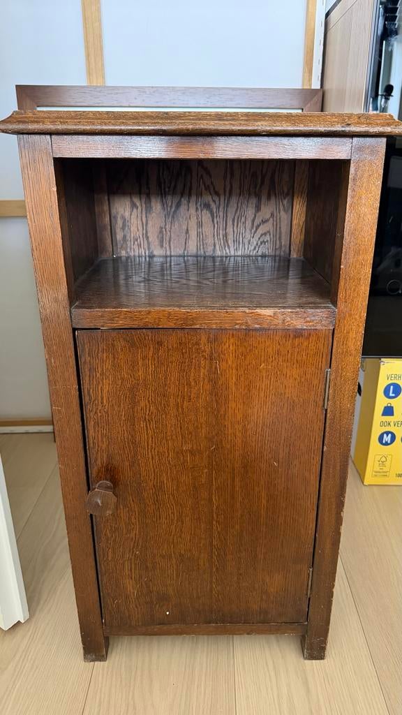 Vintage Telefoonkastje - Restauratie Nodig, Antiek en Kunst, Ophalen