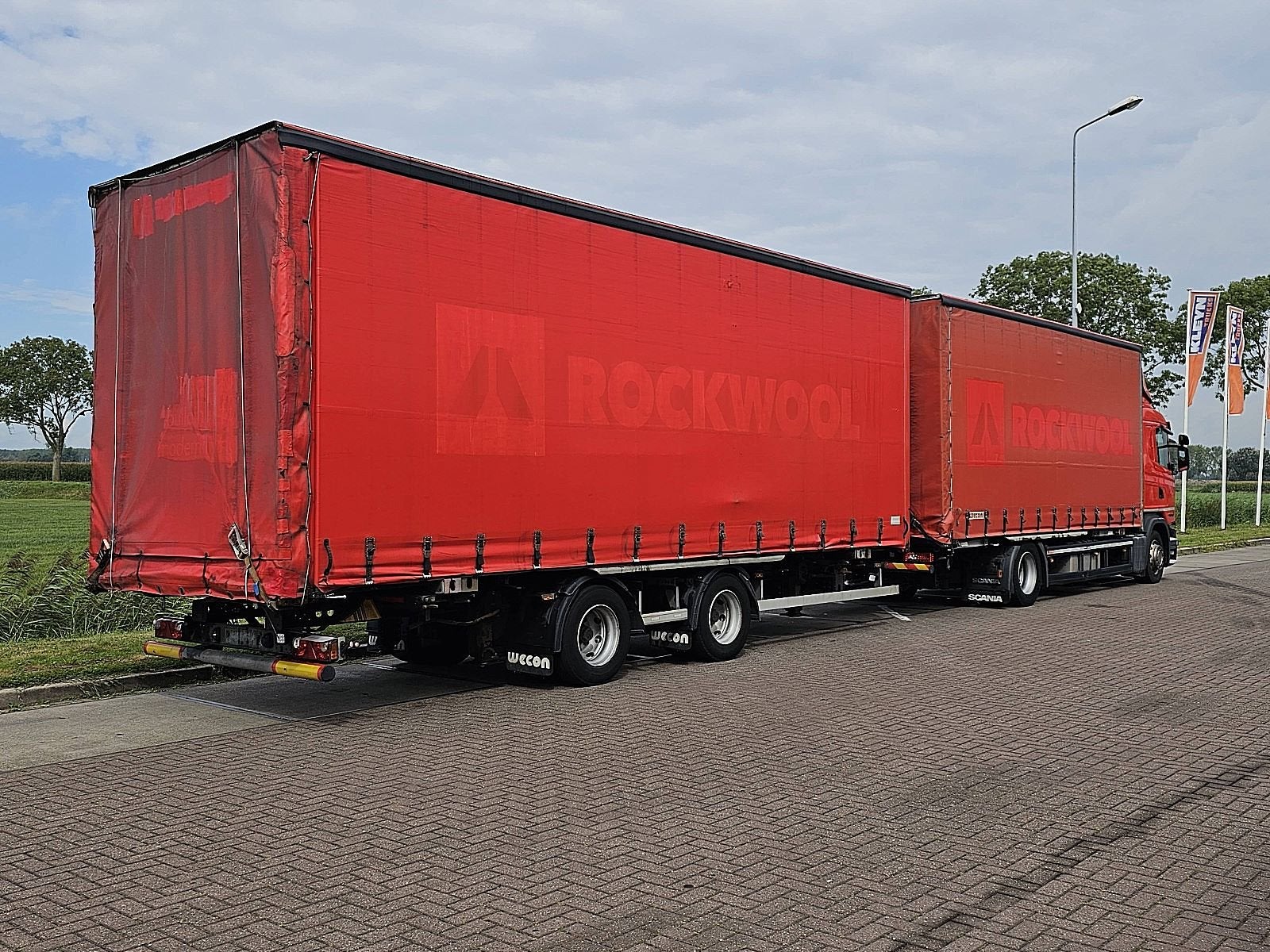 WECON AZ220 TANDEM bdf+box, Overige kleuren, Bedrijf, Aanhangers en Opleggers, Te koop
