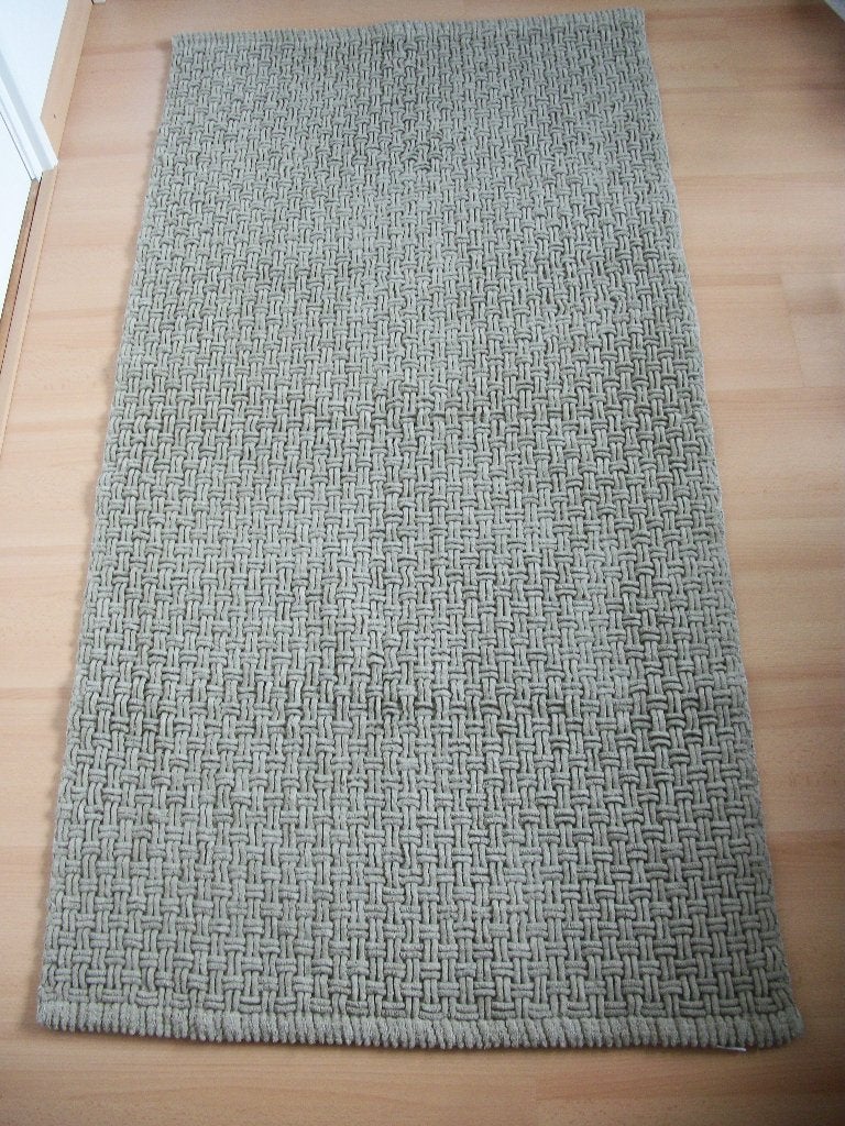 Mooie Grote Badmat - Beige - Jotex - 80 x 160 cm - zgan, Ophalen of Verzenden, Zo goed als nieuw, Badmat, Overige merken