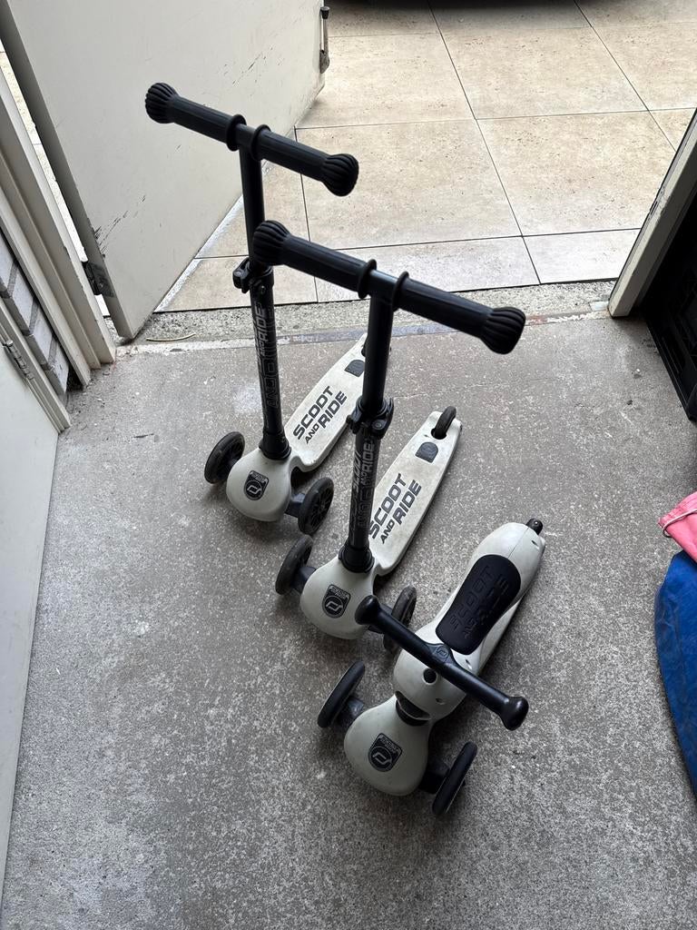 2x driewiel step Scoot and Ride, Ophalen, Gebruikt, Gewone step