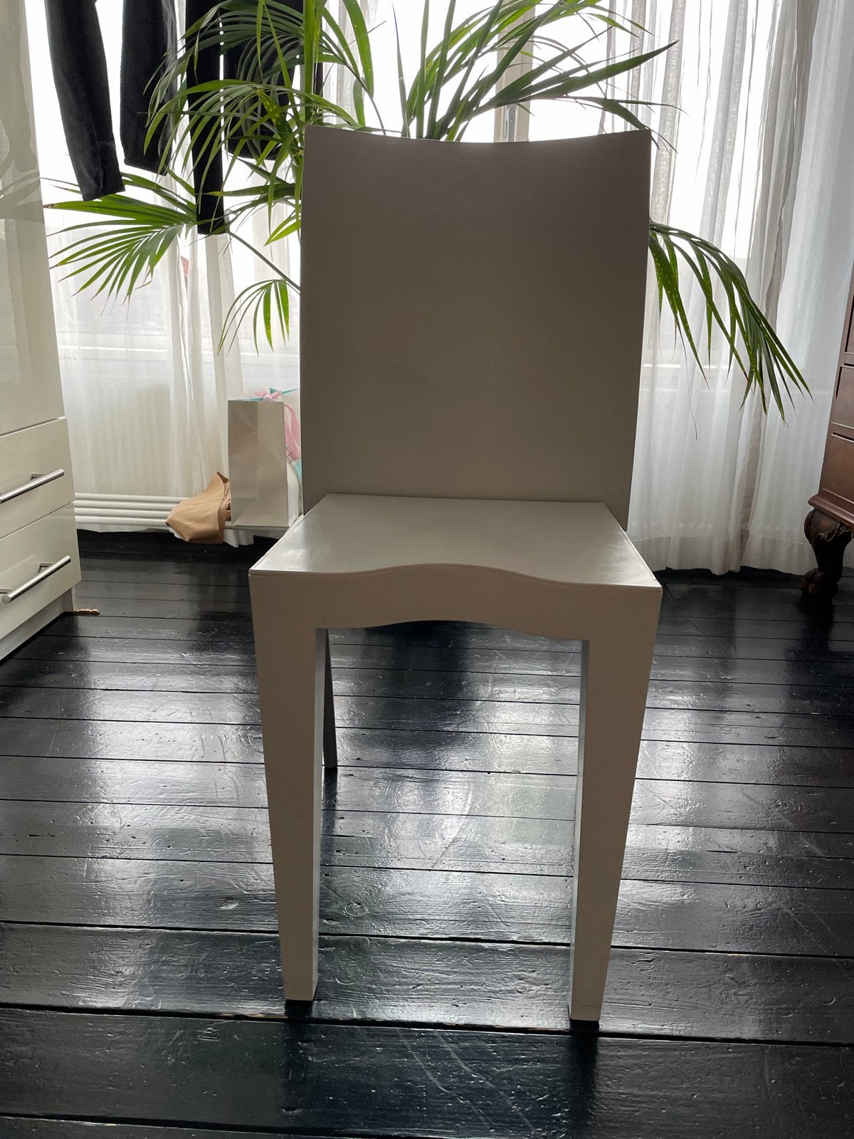 Kartell Miss Global by Starck design stoel wit, Huis en Inrichting, Stoelen, Ophalen, Kunststof, Wit, Zo goed als nieuw