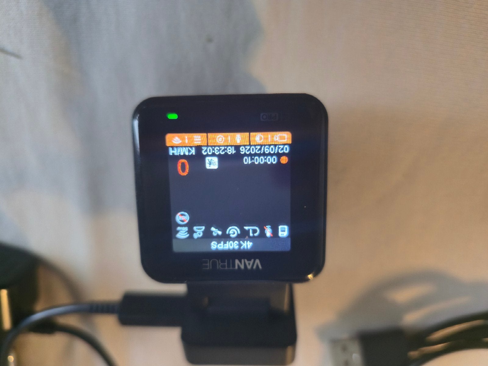 Vantrue E1 Pro Dashcam 4K met GPS en WiFi, Auto diversen, Ophalen of Verzenden, Zo goed als nieuw