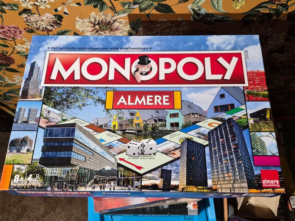 Monopoly Almere  in zeer goede staat, Ophalen of Verzenden, Zo goed als nieuw