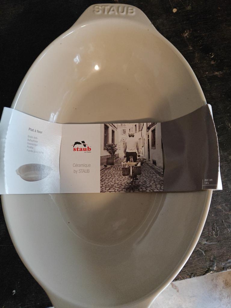 Staub Ovenschaal Keramiek - Nieuw, Ophalen of Verzenden, Nieuw, Overige materialen, Overige typen