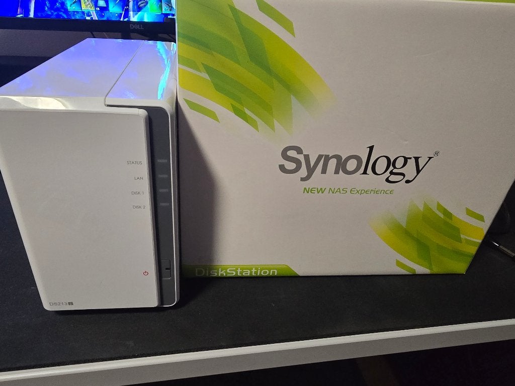 Synology DS213j, Ophalen of Verzenden, Gebruikt