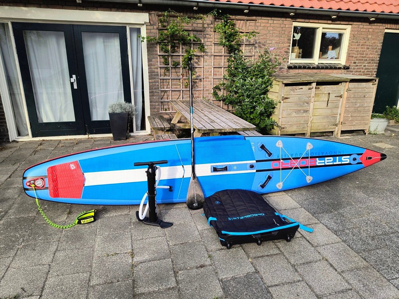 Starboard All Star Airline SUP 14'0" x 28" Deluxe 2022, Ophalen of Verzenden, Gebruikt, SUP-boards
