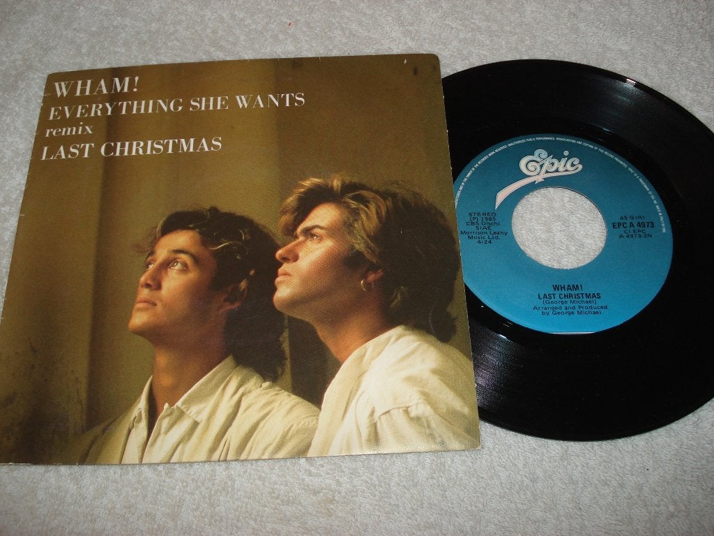 Wham   Last Christmas   Italie    Kerst Orgineel, Cd's en Dvd's, Fotohoes, Ophalen of Verzenden, Zo goed als nieuw, Pop