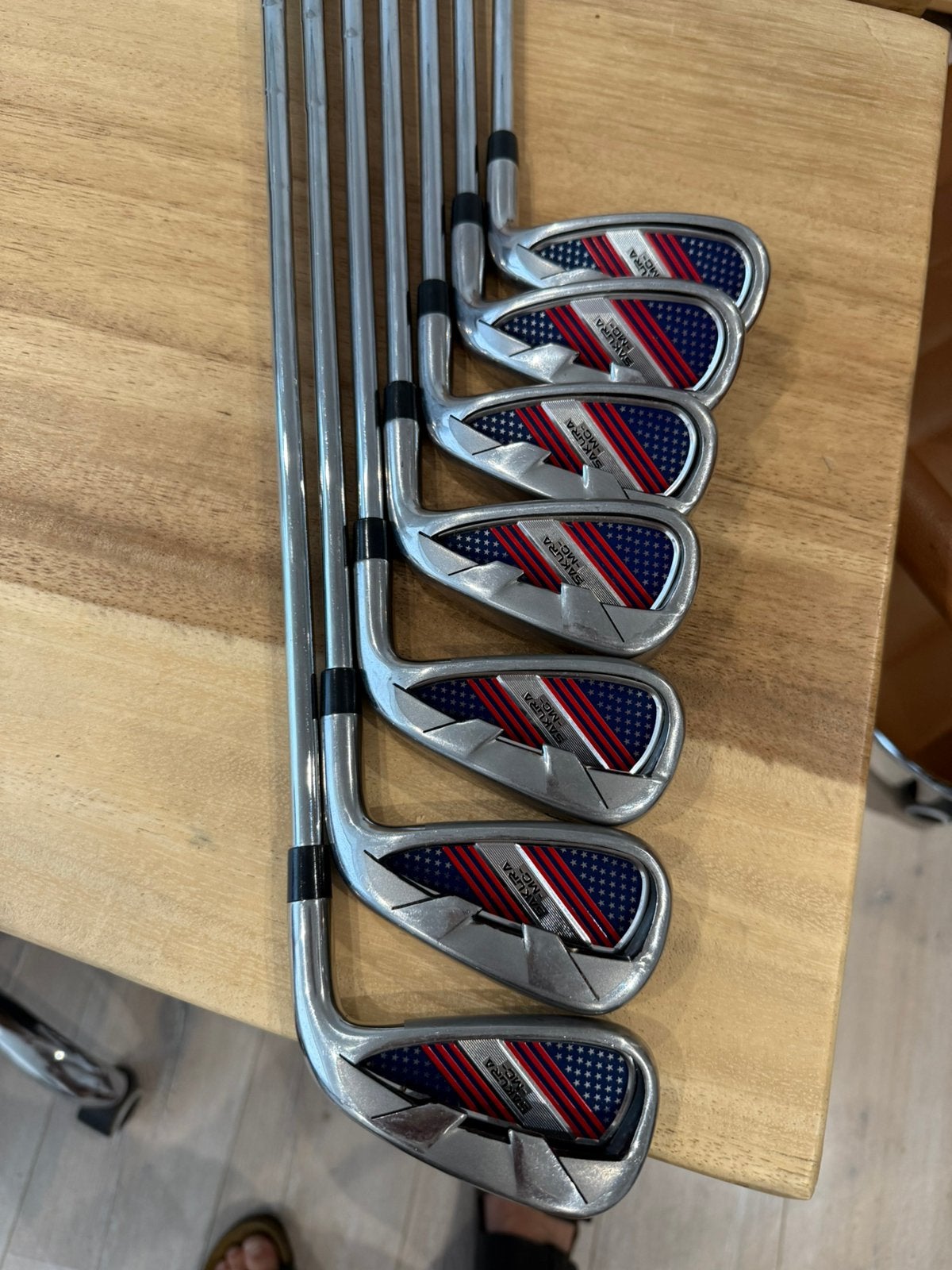 Sakura -MC- Golf set 4,5,6,7,8,9 & PW, Sport en Fitness, Ophalen of Verzenden, Zo goed als nieuw, Set