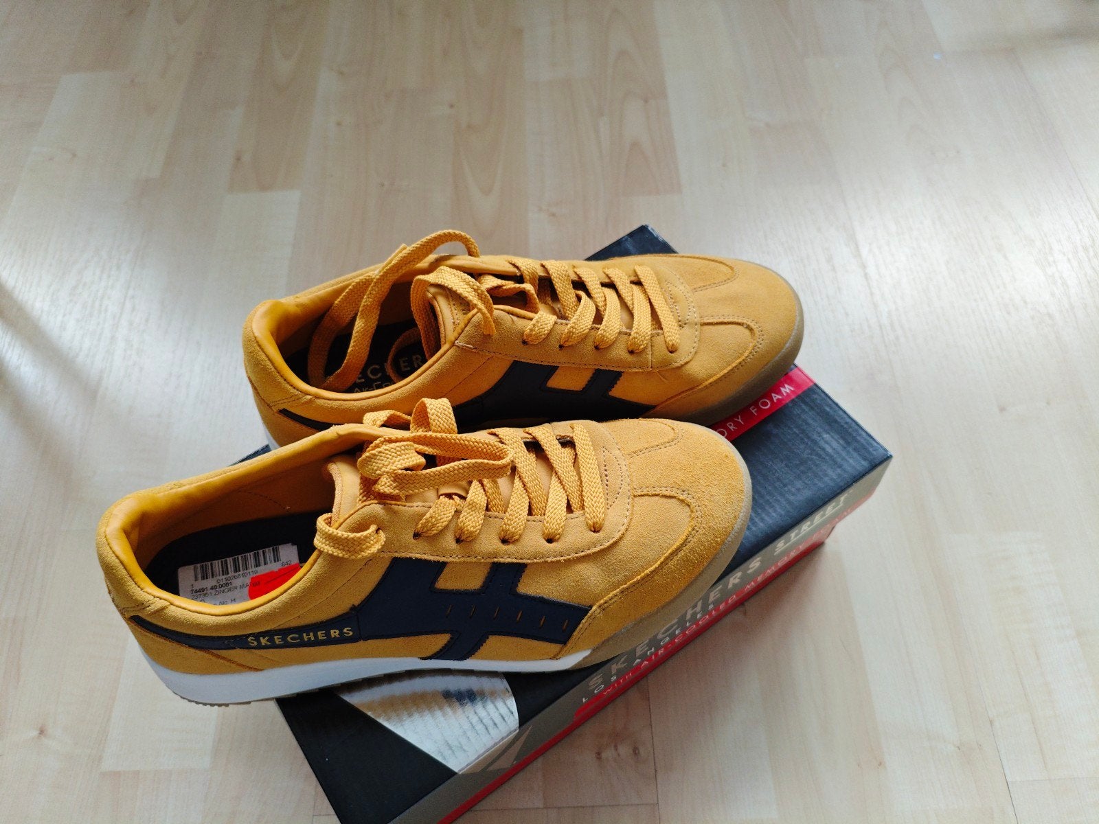 Nieuwe Skechers Zinger Manchego maat 42, Blauw, Nieuw, Ophalen of Verzenden, Sneakers of Gympen