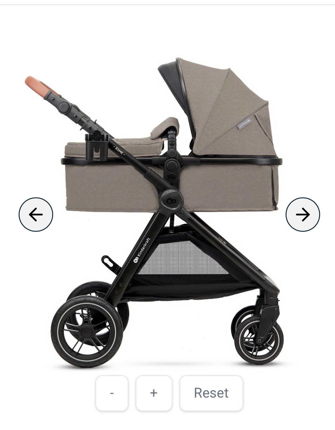 Kinderwagen 3-in-1 incl. Autostoel Sand Beige, Ophalen, Zo goed als nieuw, Overige merken