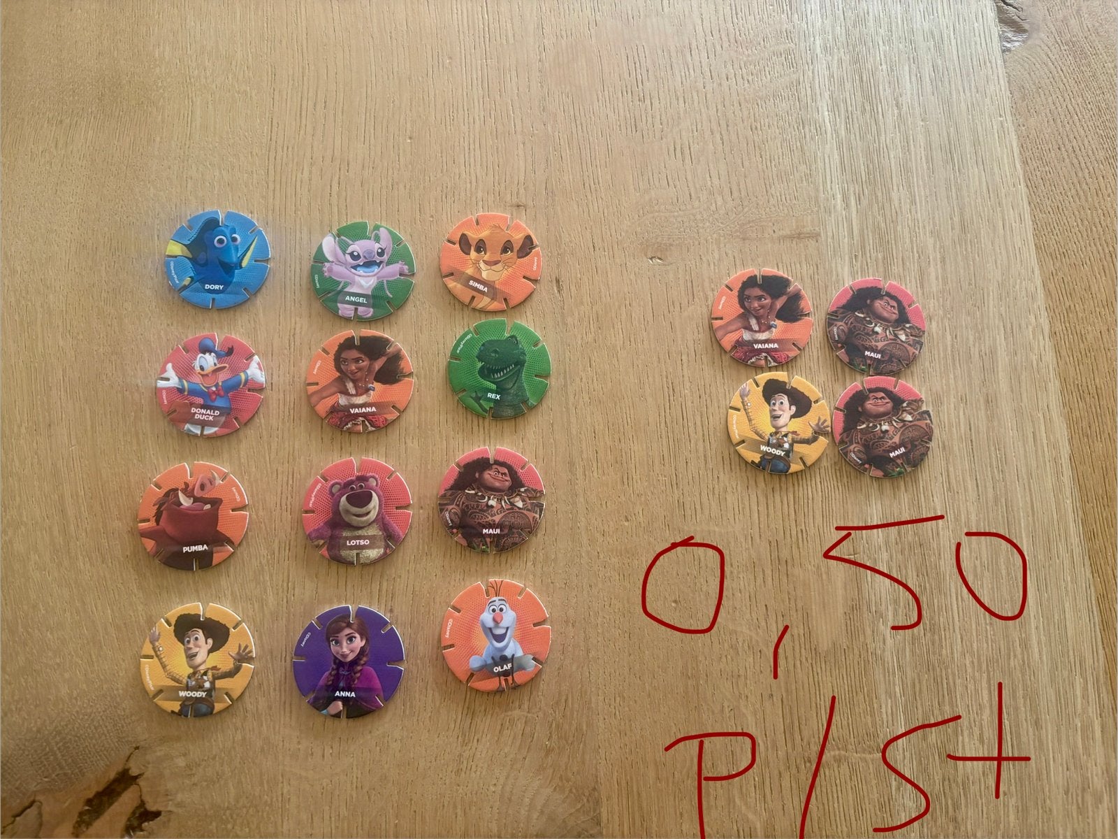 16 Disney Diskeyz Albert Heijn, Albert Heijn, Ophalen of Verzenden