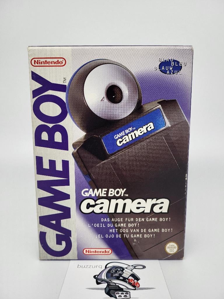Nintendo Game Boy Camera - Blue - CIB, Spelcomputers en Games, Games | Nintendo Game Boy, Gebruikt, Overige genres, 1 speler, Ophalen of Verzenden