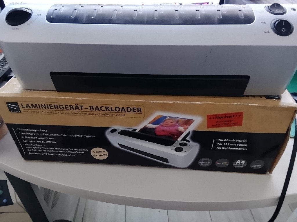 lamineer apparaat laminator monolith bal100.2, Ophalen, Gebruikt