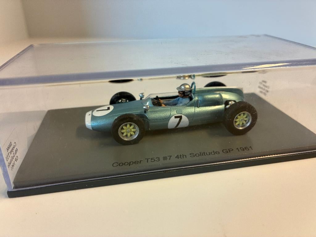 39308: Cooper T53 - Bruce McLaren - Solitude GP 1961 - Spark, Overige merken, Werkstraße 1, 90765 Fürth, Germany, Auto, Ophalen of Verzenden