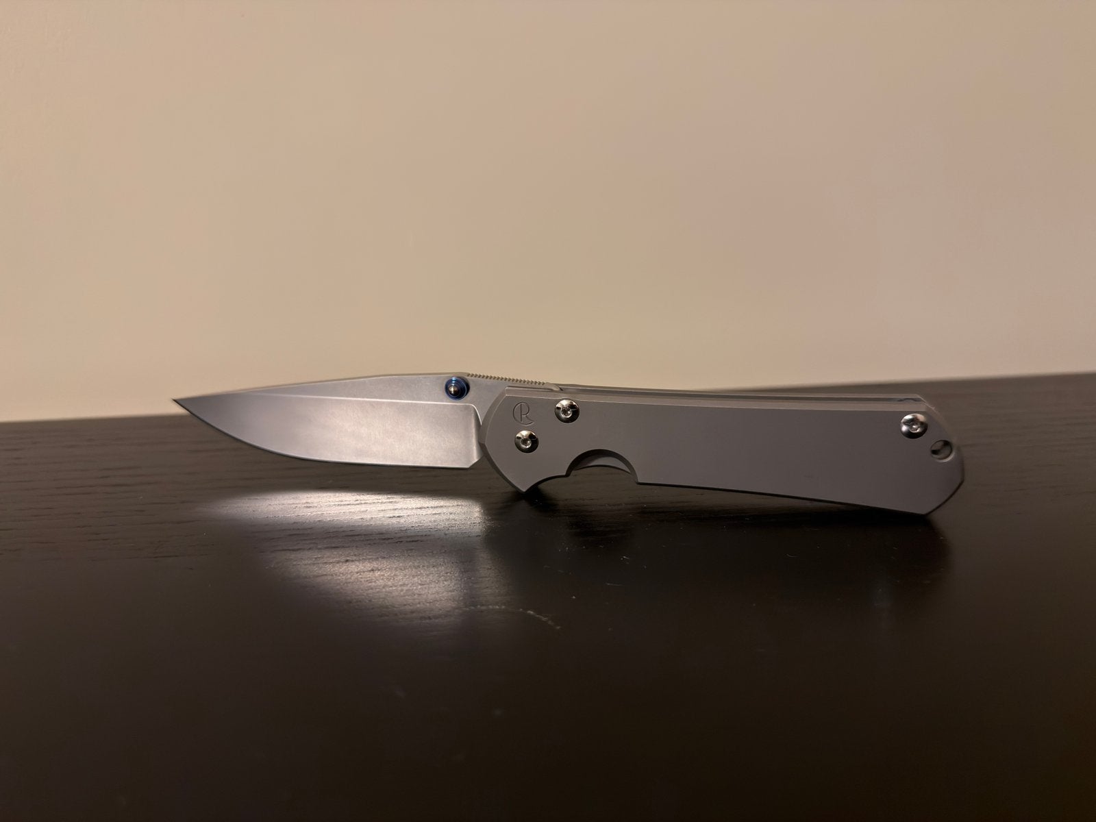 Chris Reeve large sebenza (magnacut, bead blasted), Caravans en Kamperen, Kampeergereedschap, Zo goed als nieuw, Ophalen