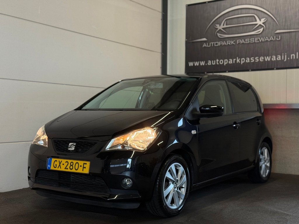 Seat Mii 1.0 Sport Connect Cruise Control, Parkeersensoren,, Auto's, Voorwielaandrijving, Stof, Gebruikt, 840 kg
