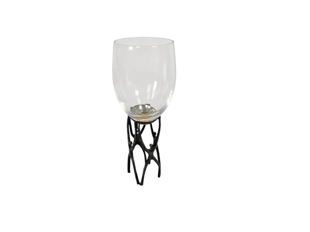 Artihove - Corry Ammerlaan  - glas - verzilverd - 2000, Ophalen of Verzenden