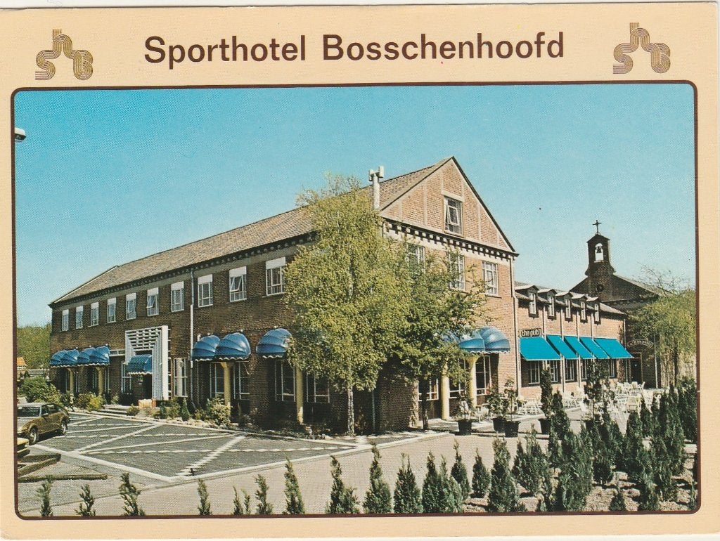 BOSSCHENHOOFD Sporthotel Bosschenhoofd, Verzenden, 1980 tot heden, Ongelopen, Noord-Brabant