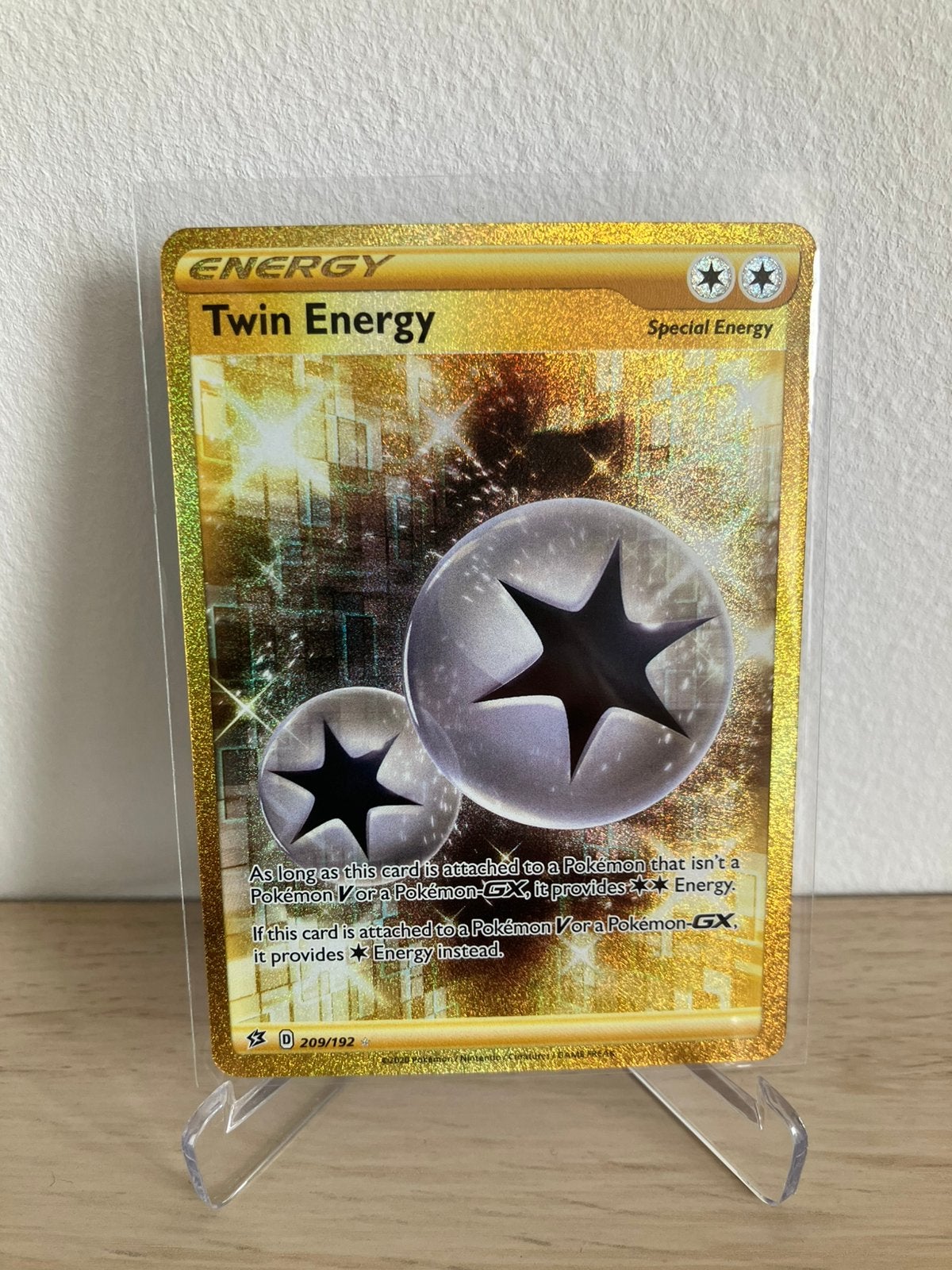 Twin Energy 209/192 BOOSTERFRIS, Ophalen of Verzenden, Zo goed als nieuw, Losse kaart, Foil