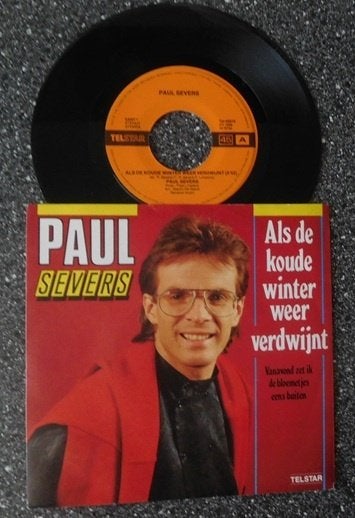 TELSTAR 4657 Paul Severs - als de koude winter (vanaf € 4,50, Ophalen of Verzenden, Zo goed als nieuw, 7 inch, Levenslied of Smartlap