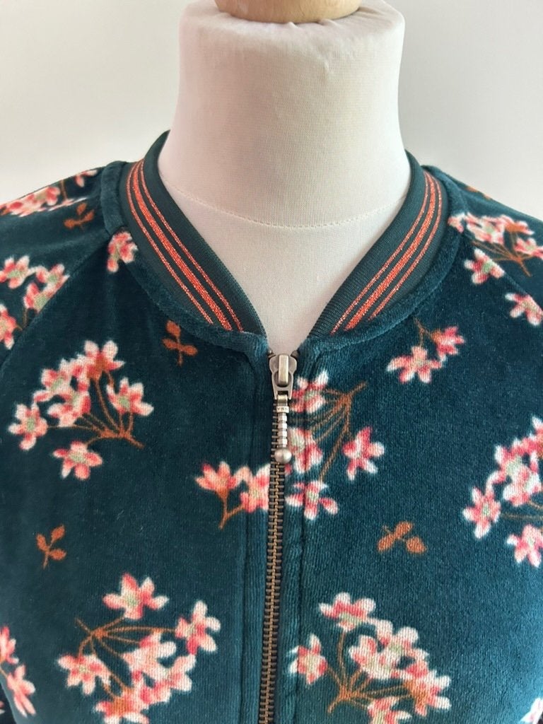 King Louie maat L velvet sportief vest 3474, Kleding | Dames, Maat 42/44 (L), Ophalen of Verzenden, Zo goed als nieuw, King Louie
