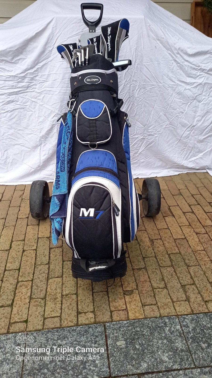 Foto 6 van golfset heren gebruikt.