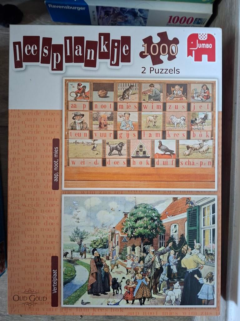 Puzzel 1000 stukjes, Ophalen, 500 t/m 1500 stukjes