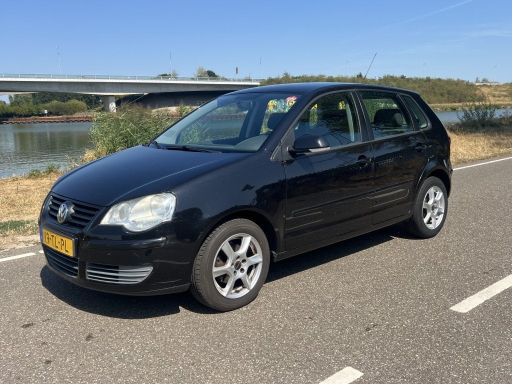Volkswagen Polo 1.2-12V Optive (bj 2007), Auto's, Elektrische ramen, 540 kg, 1198 cc, Zwart