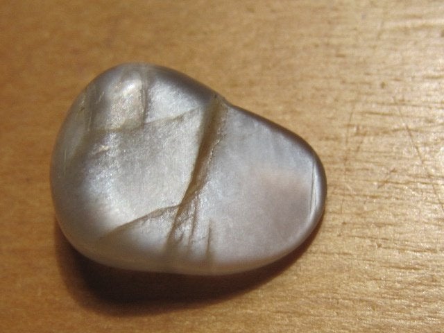 e. 6x zeer aparte edelsteen ZILVER MAANSTEEN (4), Verzenden, Nieuw