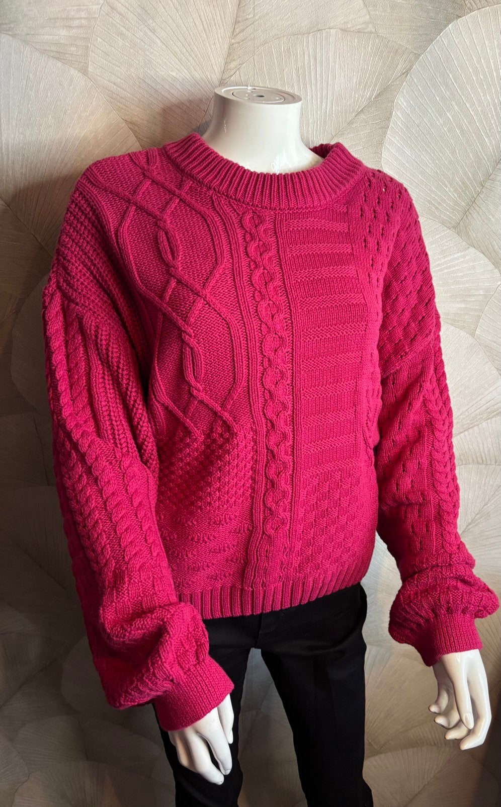 Object roze trui - Maat L, Verzenden, Nieuw, Maat 42/44 (L), Roze
